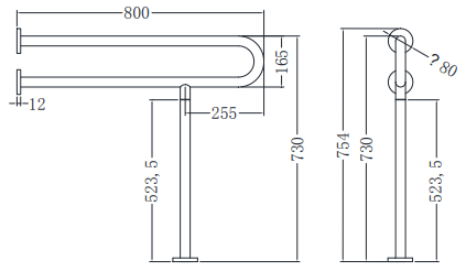 BL-420-B 产品尺寸图