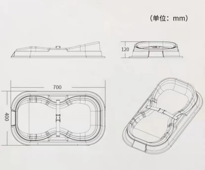 YE-730 产品尺寸图