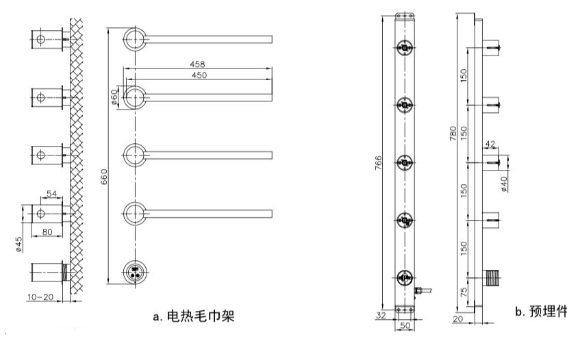 DLK-8311-4-RD 产品尺寸图