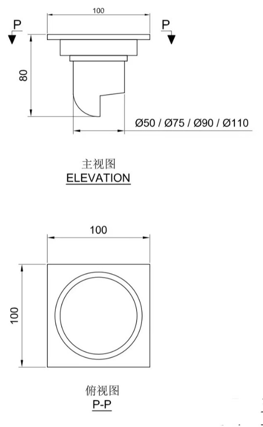 DLH-113-B 产品尺寸图