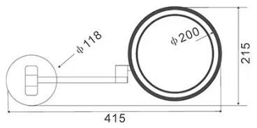 MR-610 产品尺寸图