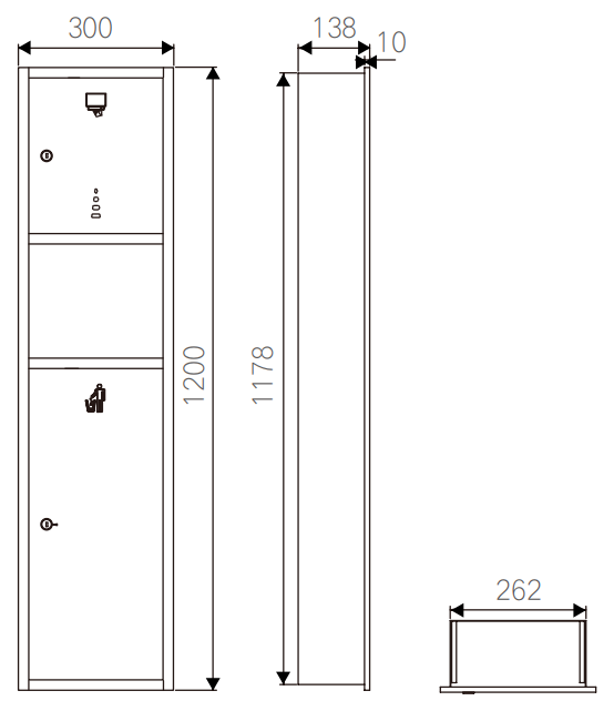 FDG-786 产品尺寸图