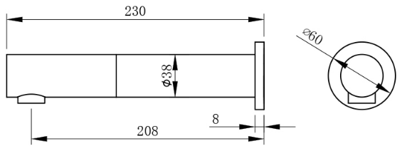 KHE-360-G 产品尺寸图