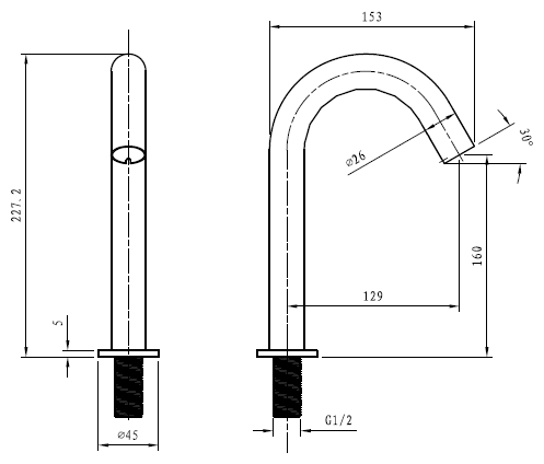 DHE-370-L 产品尺寸图