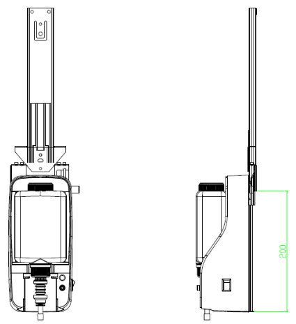DHE-500 产品尺寸图 1