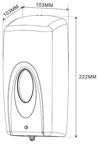 DHE-600 产品尺寸图 1