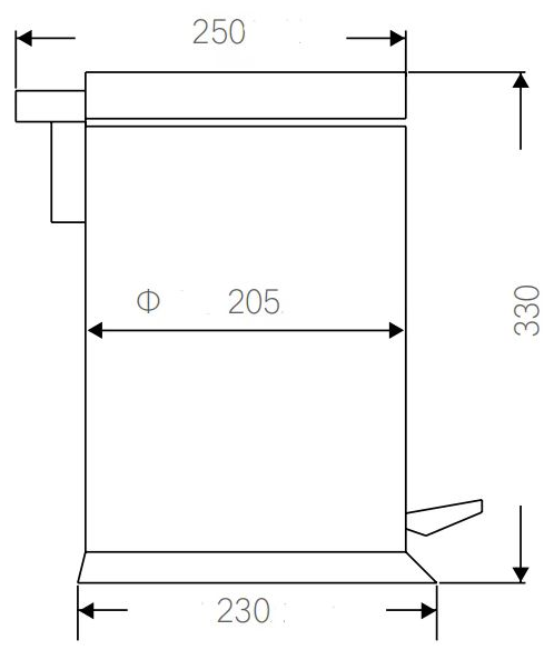 GU-412 产品尺寸图